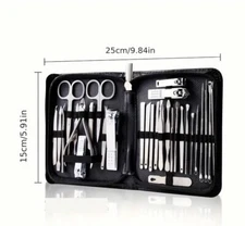 30 In 1 Multifunctional Nail Clipper And Eyebrow Trimming Set Includes Cleaning