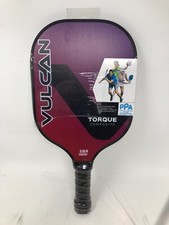 Vulcan Torque Composite Pickleball Paddle Lightweight Racquet, Purple/Red