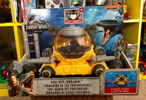 jurassic world submarine toy