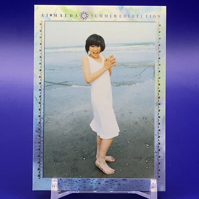 Ai Maeda Japanese Gravure Idol Summer Collection Card No.022 Made In Japan F/S