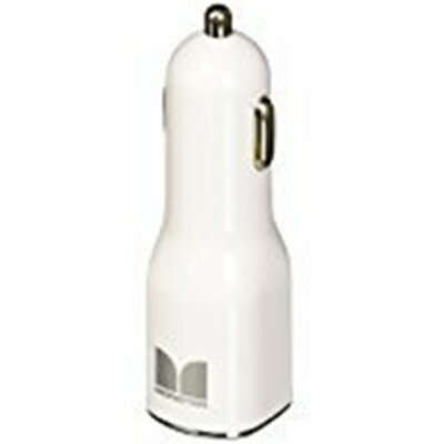 Monster Cable Car Charger für Smartphones _ Retail Packaging _ White_Silver