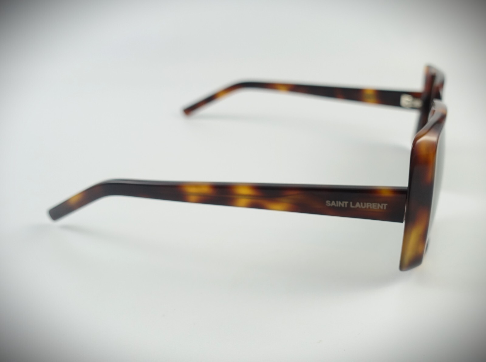 Occhiali da sole Saint Laurent New Wave avana verde SL 451 004 56 16 140 NUOVI