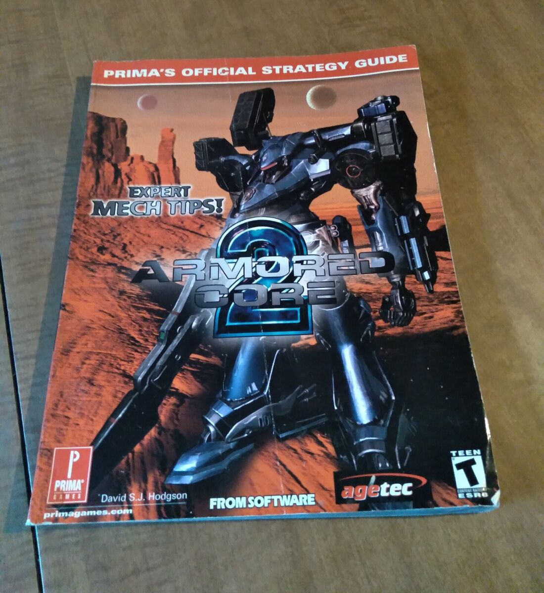 Game capture book PS2 ARMORED CORE 2 Official Guide Book