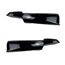 Pair Front Bumper Lip Splitter Canards Spoiler For BMW 3 Series F30 2012-2019