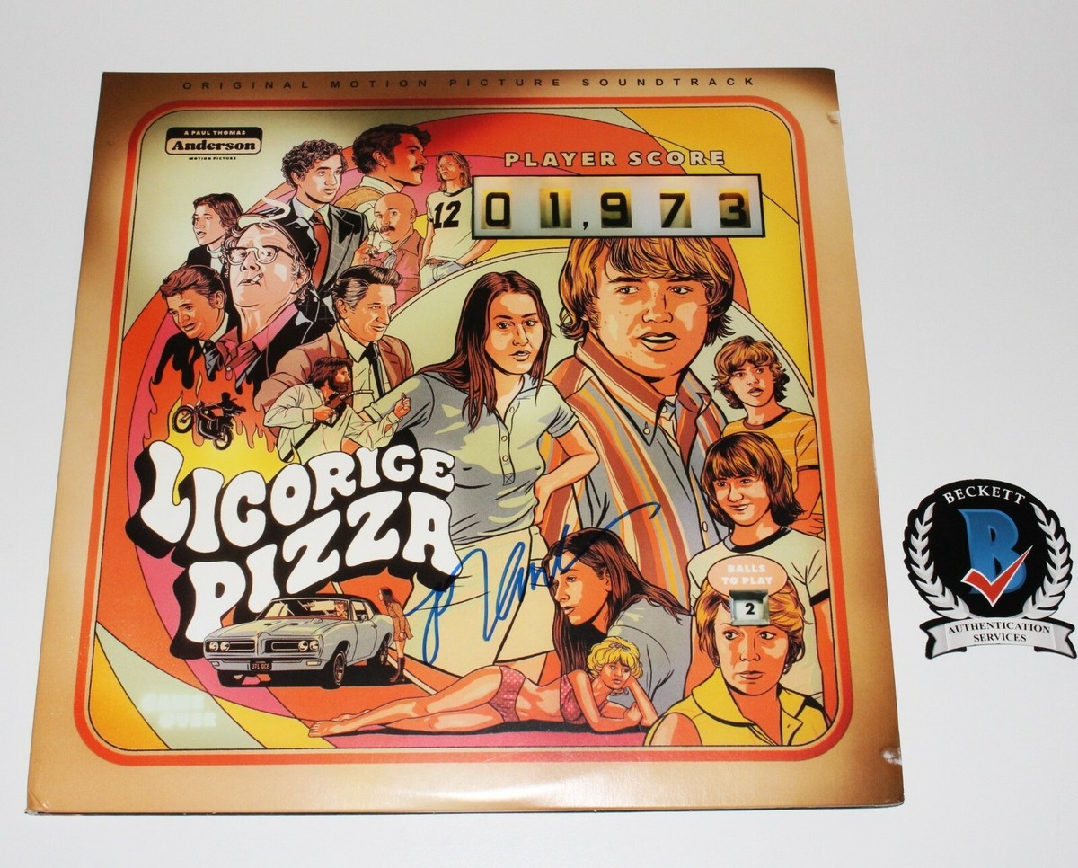 PAUL THOMAS ANDERSON SIGNED 'LICORICE PIZZA' MOVIE SOUNDTRACK