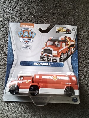 Paw Patrol Marshall Big Truck Welpen rot LKW Sammeln True Metal Sammlerstück B43