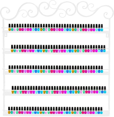   5-Tier Metall Herz Nagellack Organizer Aromatherapie Und Ätherischen Ölen Rega