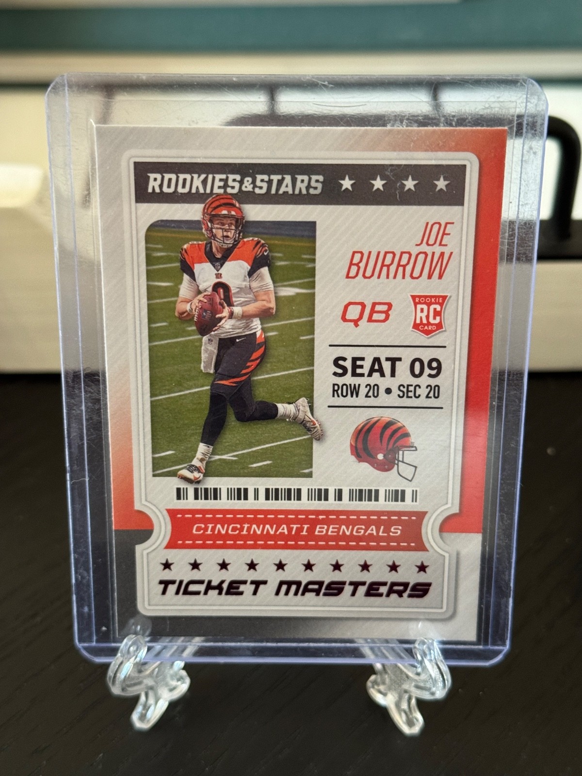 2020 Panini Rookies And Stars JOE BURROW Ticket Masters RC #11 Free Shipping