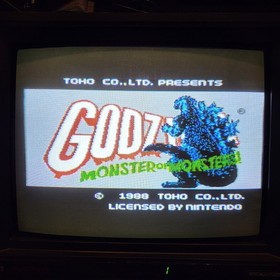 Godzilla - Cartucho Nintendo NES - PAL B - FAH-1
