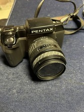 Pentax SF10 35mm Film Camera With Sigma 28-70mm Zoom Lens - Works New Battery