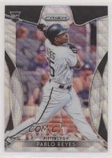 2019 Panini Prizm Tier III Blue Wave Prizm 56/60 Pablo Reyes #272 0c6