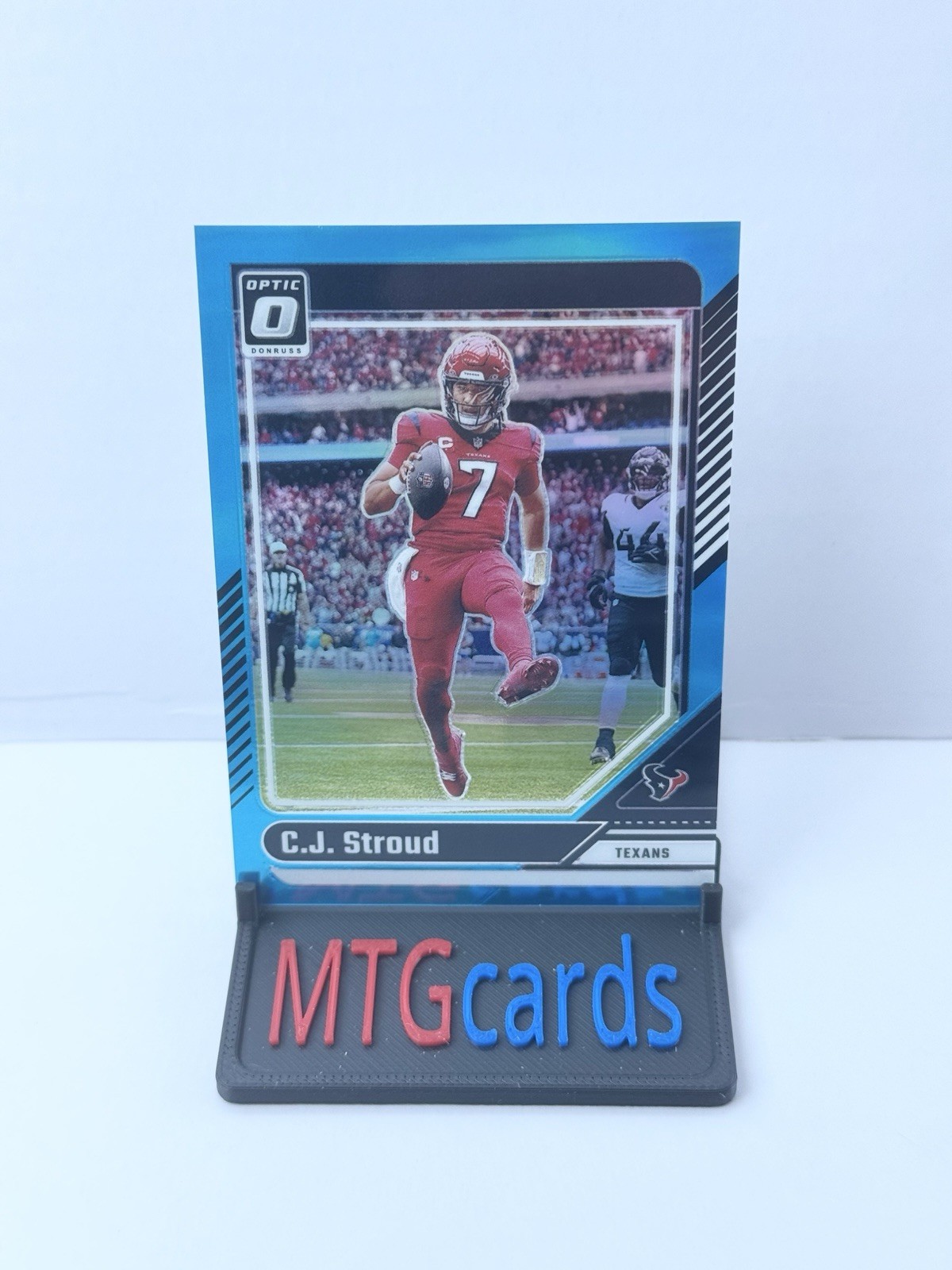 2024 Panini Donruss Optic - C.J. Stroud Aqua Prizm /299 #76 - Texans