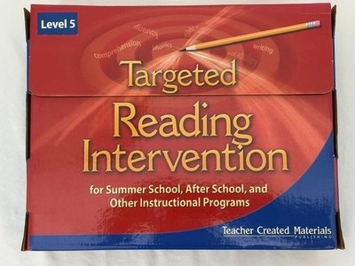 Targeted Reading Intervention Teacher Created Materials Level 5 Unused