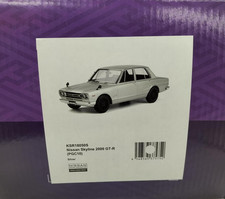 Kyosho Samurai 1/18 Nissan Skyline 2000GT-R PGC10 Hakosuka Silver Ltd 700