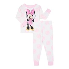 Character Toddler Long Sleeve Shirt and Pants Pajama Set, 2-Piece, Sizes 4T