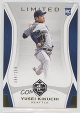 2019 Panini Chronicles Limited Gold 99/199 Yusei Kikuchi #6 4z8