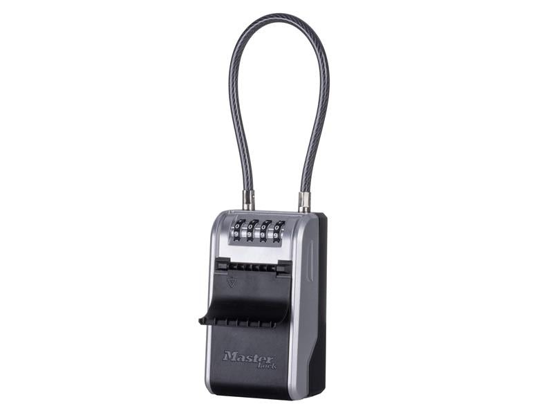 Master Lock 5482EURD Flexible Shackle Key Lock Box for Security