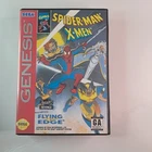 Spider-Man X-men Sega Genesis Complete vg condition 1993 *read*