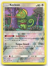 Lost Thunder Kecleon 161/214 Near Mint Pokemon Reverse Holo UC Tcg Card