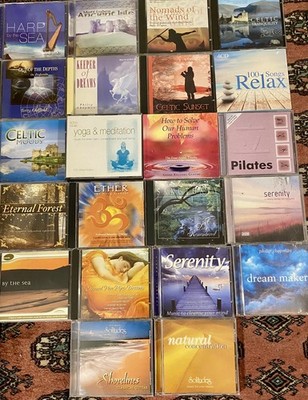 22 Relaxation / ambient CDs In various conditions. All playable. See photos.