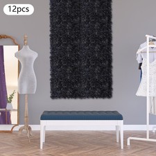 12Pcs Flowers Wall Panels Artificial Backdrop Hydrangeas, Dahlias, Roses Panels