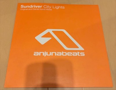 Sundriver / City Lights Vinyl Record Anjunabeats Trance Above & Beyond Daniel K