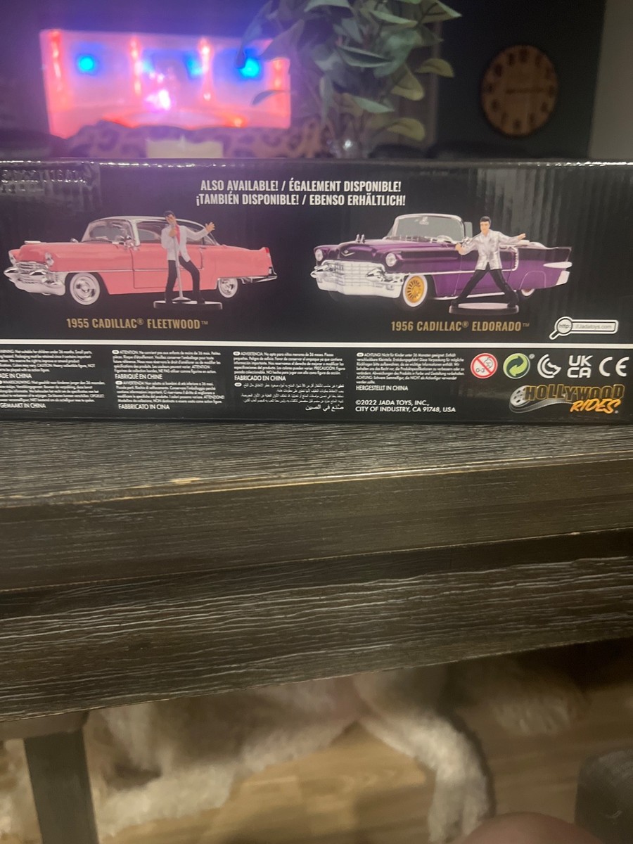 1956 Cadillac Eldorado Elvis Presley With Figure Hollywood Rides