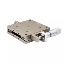 CNC X-axis displacement platform LBX60-L Manual stainless steel sliding table ✨