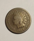 New Listing1864 L Indian Head Cent Penny, With Clear L, Pointed Bust, G/VG Shallow N
