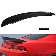 Fits 2014-2015 Chevy Camaro SS Z28 Rear Trunk Spoiler Wing ABS Gloss Black