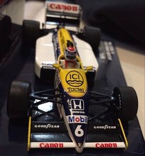 Minichamps 1/43 Williams Honda FW11B F1 Ayrton Senna Exclusively For Mr. Okada