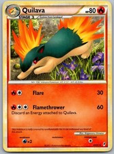 2011 Pokemon HeartGold & SoulSilver - Call of Legends - Quilava - 49/95