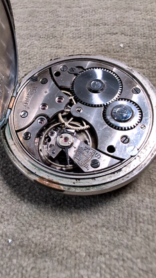 1906 Antique DOXA Medaille D'or Milan Swiss German Silver Pocket