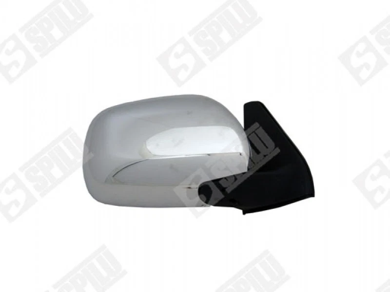 Coques De Rétroviseurs Extérieurs Pour Toyota Land Cruiser Prado 2003-2009 - Paire Noire En ABS, Style Sport