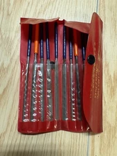 10-Piece Precision Needle File Set with Storage Pouch