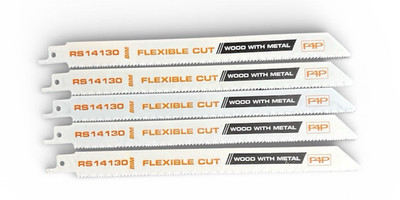 50 pc F4P 9'' x 14-10 TPI Reciprocal Saw Blades in hard case ~ Similar to S1122VF