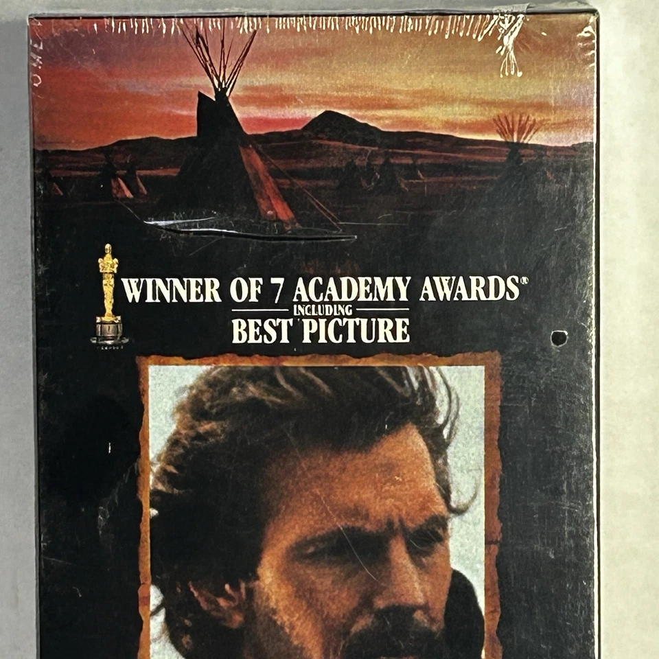 Dances with Wolves (VHS, 1991) NEW SEALED Watermark - Kevin Costner - Image 2 of 4