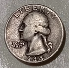 New Listing1944 Washington Silver Quarter WWII 82-Year-Old U.S. Coin