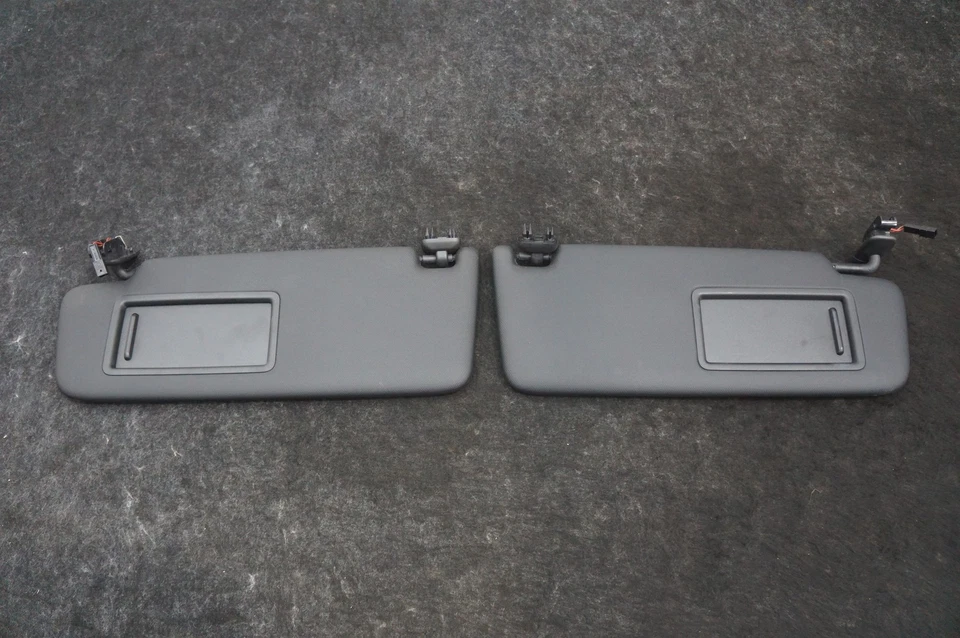 Set Left Right Sun Visor Shade OEM 8W0857551AA Audi S5 B9 2018-2024 *Note* - Image 3 of 4