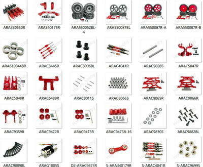 Alloy Metal Upgrades Parts For 1/10 Rc car Arrma Granite Senton Vorteks 3S BLX