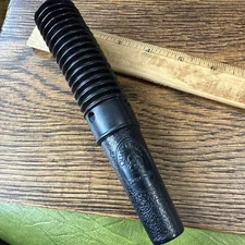 Vintage Quaker Boy Black Plastic Chuckle Duck Call