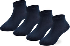 Kids' Low Cut Ankle Socks Cotton Seamless Toe Sport Athletic Socks for Boys Girl