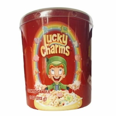 General Mills Lucky Charms Scented Cereal Candle Single Wick, 11 oz.