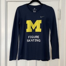 University of Michigan Figure Skating Women’s Nike Dri-Fit Size Small