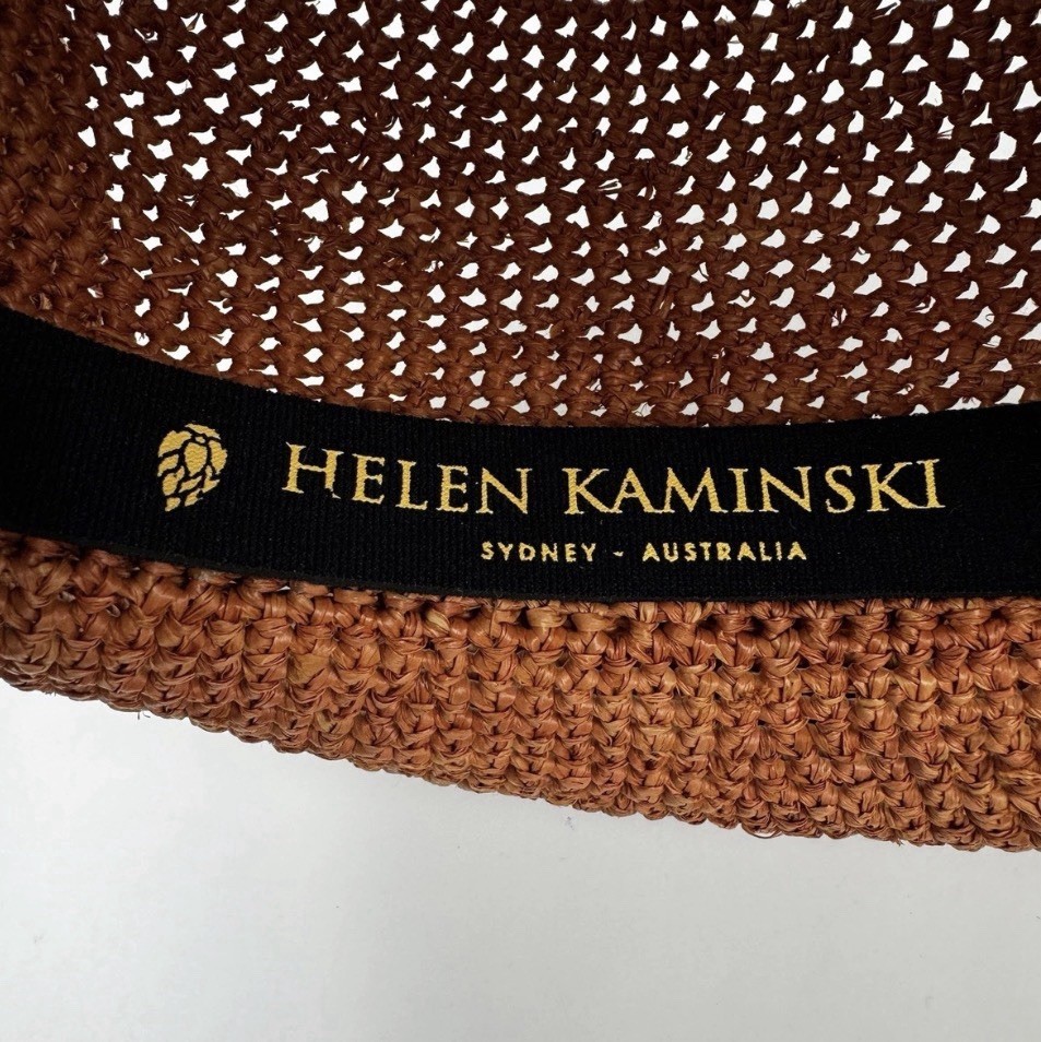 NEW Helen Kaminski Sun Hat Provence Raffia Crochet Natural  display picture 3