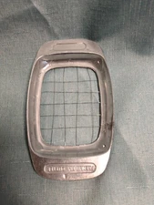 Vtg Kitchen Tool French Fry Cutter MCM Handheld Aluminum Farmhouse Grandma Retro