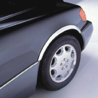 For Mercedes-Benz 220 1969-1971 QMI Polished Fender Trim - Image 2 of 4