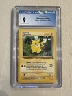 PIKACHU 1999 Pokemon Jungle #60 CGC 9 : BASIC Pokemon 60/64