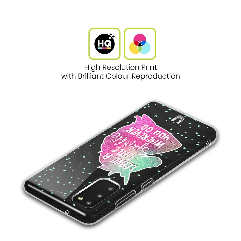 FUNDA HEAD CASE DESIGNS UNICORNIO BRILLO GEL SUAVE PARA TELÉFONOS SAMSUNG 2 Foto 2 de 4