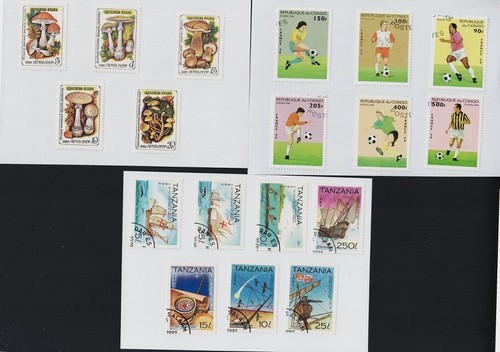 LOT OF THEMED STAMPS VARIOUS NATIONS Ref 19